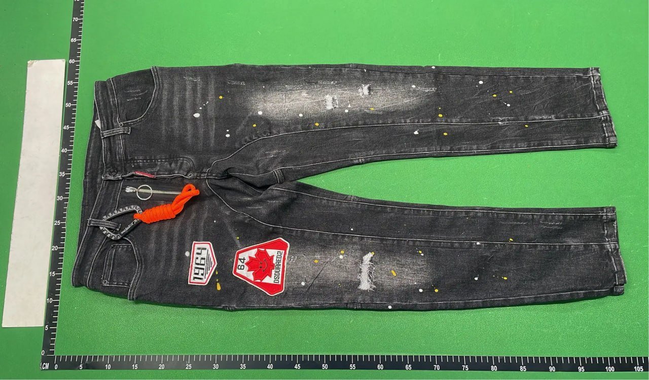 Italian Autumn and Winter Men's Jeans D