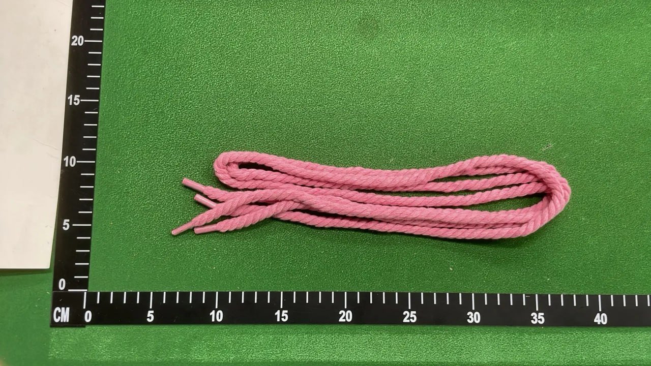 0.8cm coarse hemp rope shoelaces
