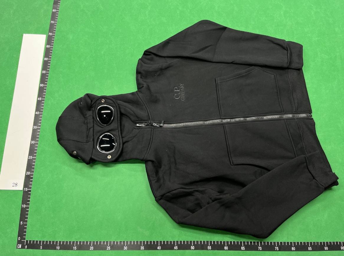 TC07TOP quality Round Glasses Zip Hoodie Sweater