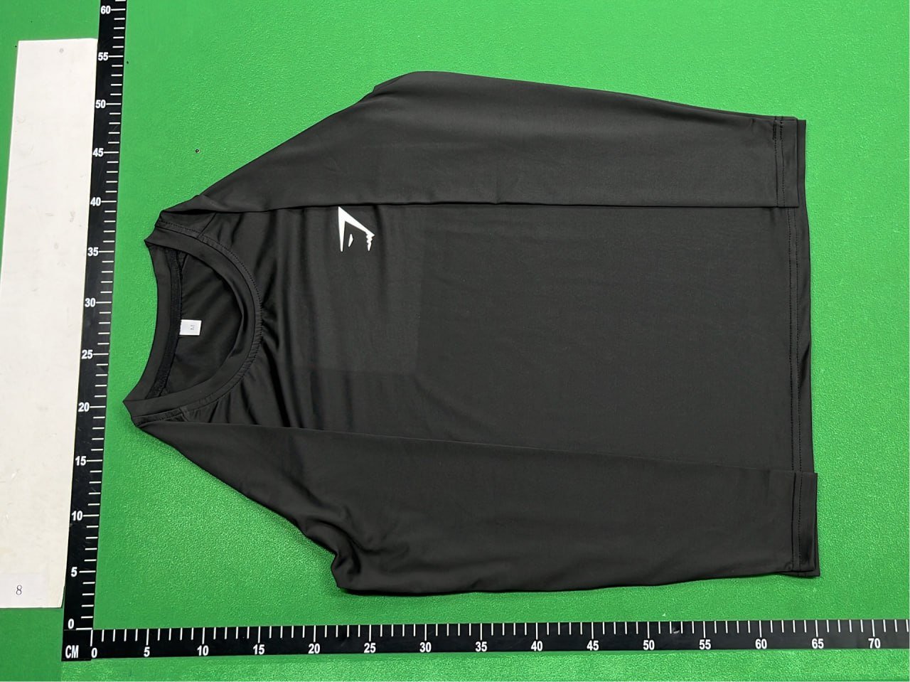 Elastic seamless men's muscle sports fitness running training suit 02