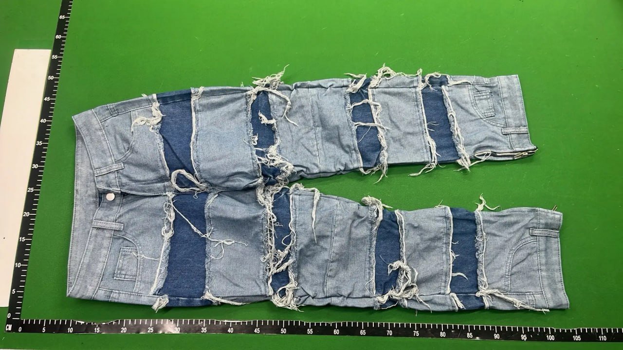 High quality fashionable versatile jeans 12