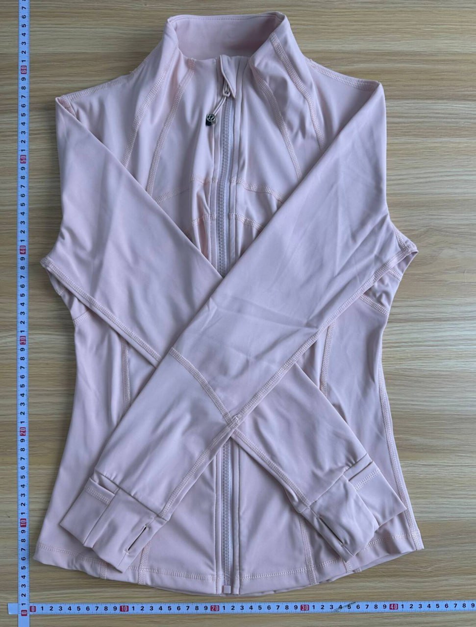 l yoga suit stand collar coat women's yoga suit top sports fitness running