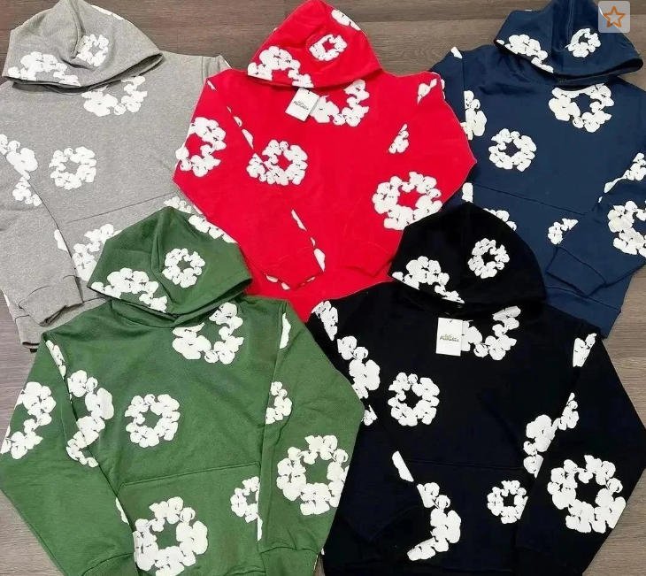 Fashion printed hood