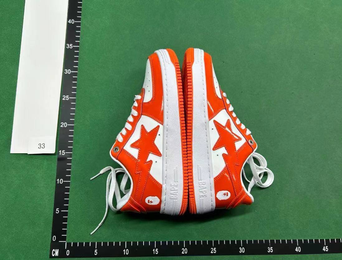 LXJ0006 Unisex Sneakers Patent Leather Star Casual Shoes