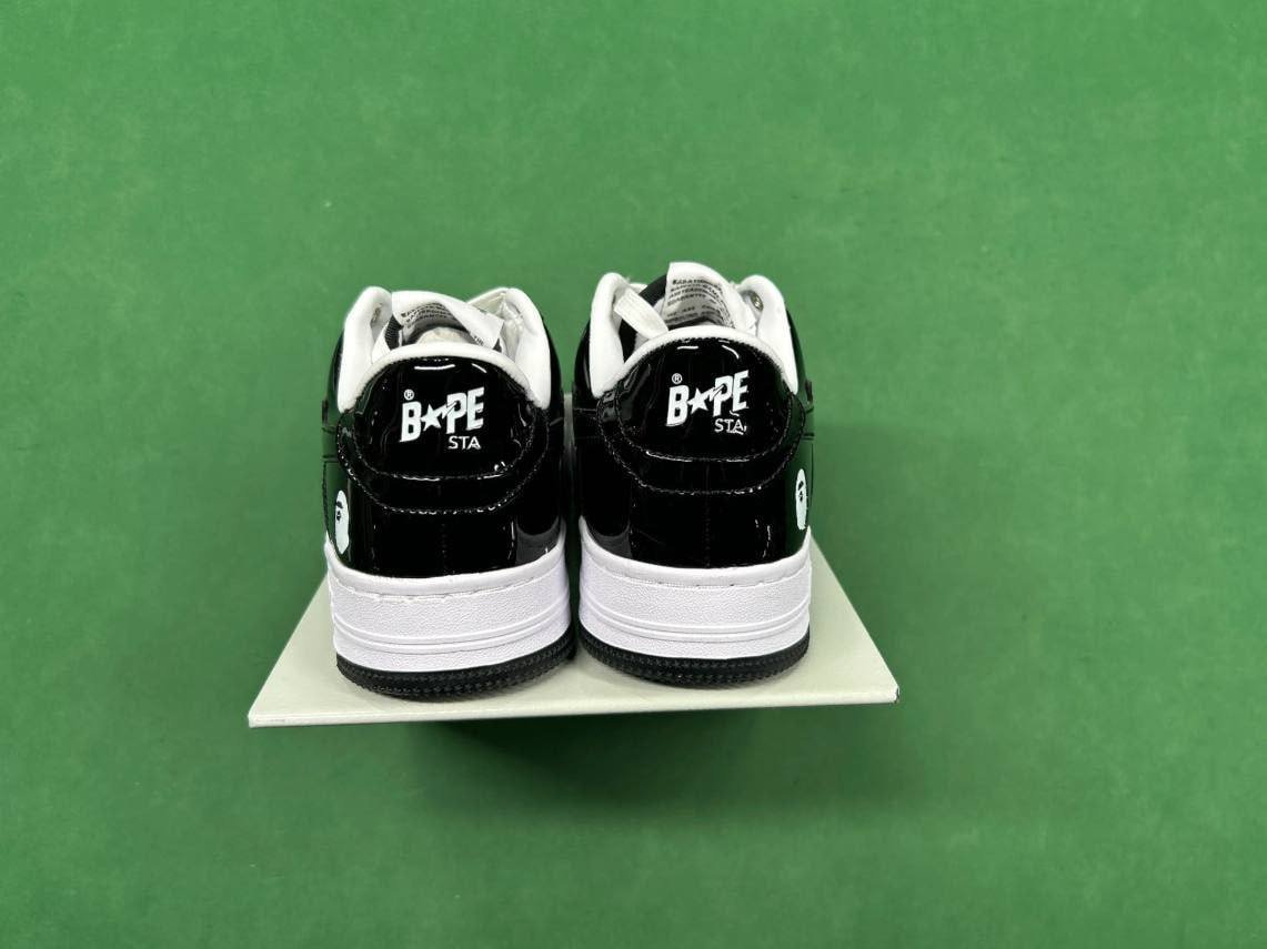 LXJ0006 Unisex Sneakers Patent Leather Star Casual Shoes