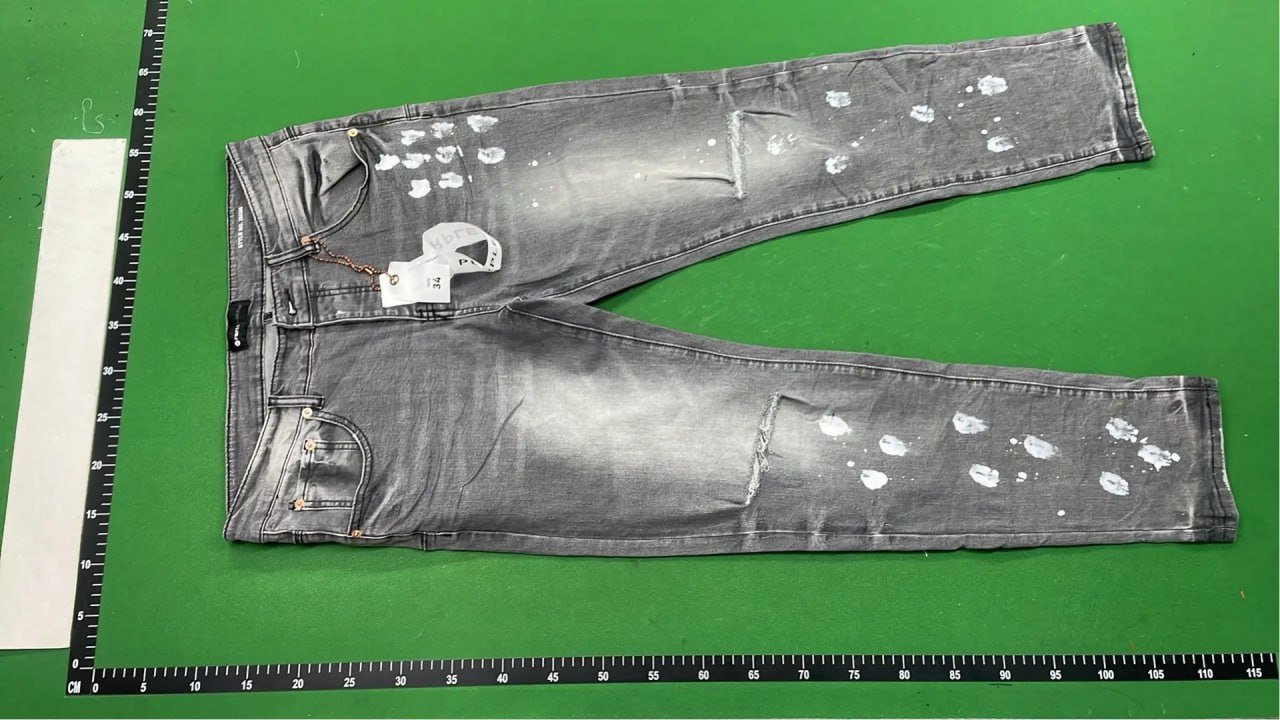 American-style Ripped High Street Jeans CYQ1