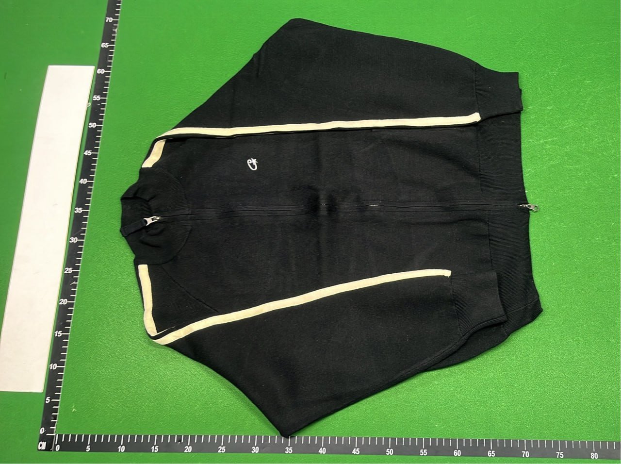 New Zipper Embroidered Letter Sweater American Retro Street Casual Knitted Cardigan Jacket Coat 11