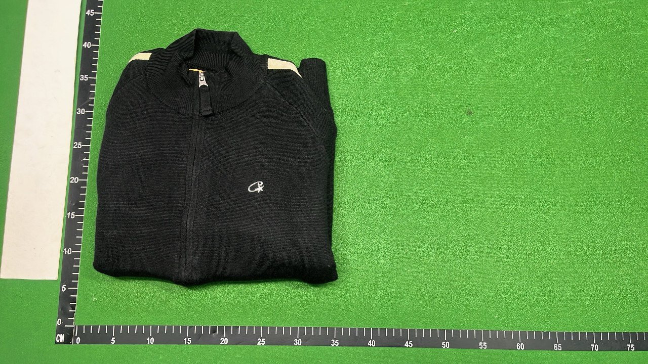 New Zipper Embroidered Letter Sweater American Retro Street Casual Knitted Cardigan Jacket Coat 11