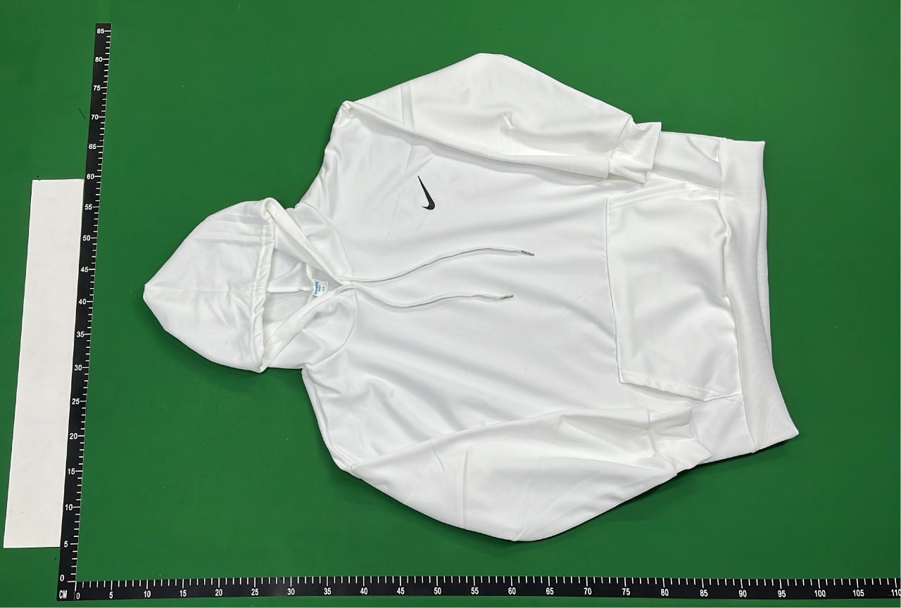 nik mid-hook loose fleece sweater