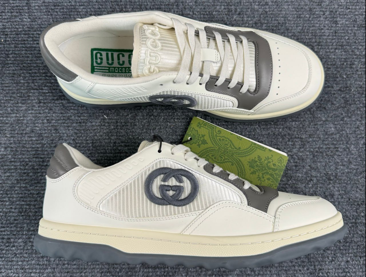 QMAD G Home Leather Embroidery logo Retro Trend Old Low-top Board Shoes for Men and Women