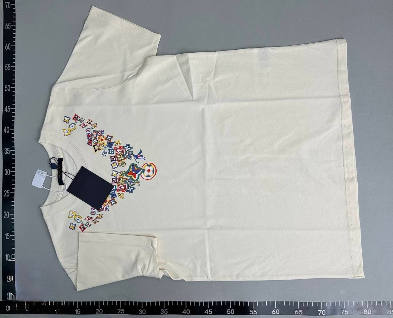 L hook round neck short sleeve T-shirt collection