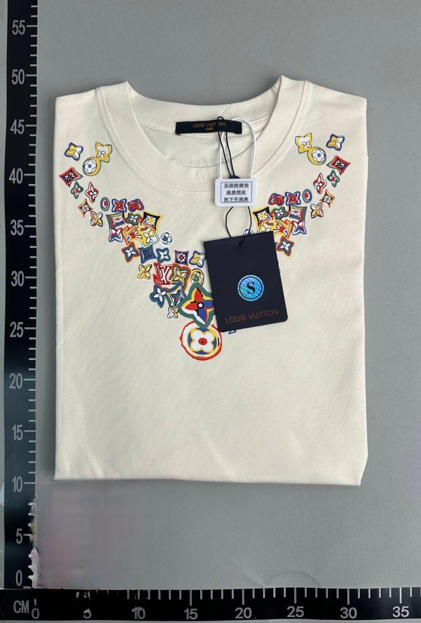 L hook round neck short sleeve T-shirt collection