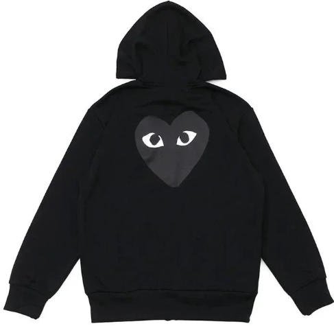 Small black heart em