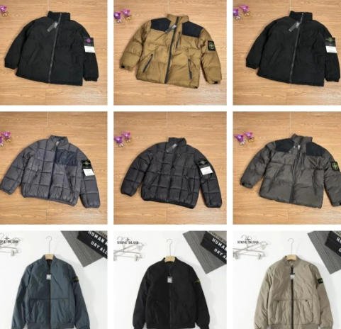 Warm fashion down jacket